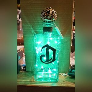 DeLeón Tequila Bottle with Lights